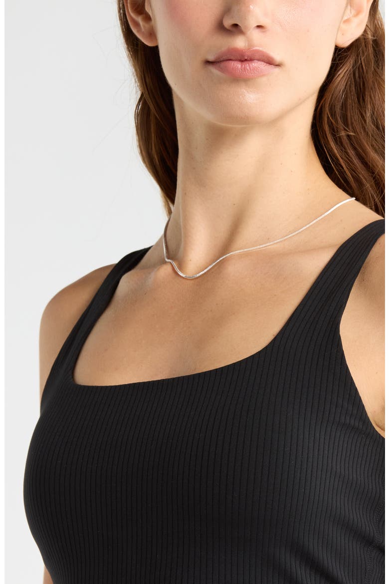 Thrive Rib Bra Tank, Alternate, color, BLACK