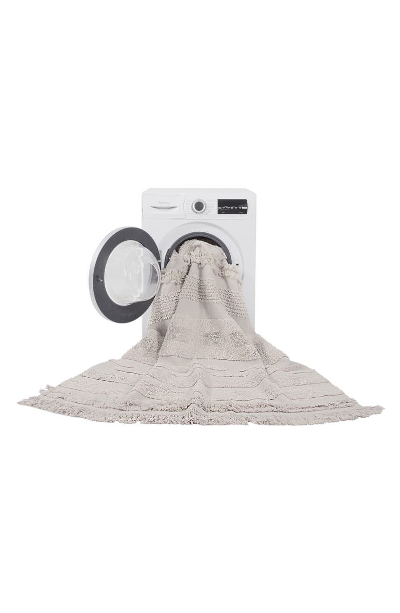 Lorena Canals Air Washable Recycled Cotton Blend Rug, Alternate, color, Dune White