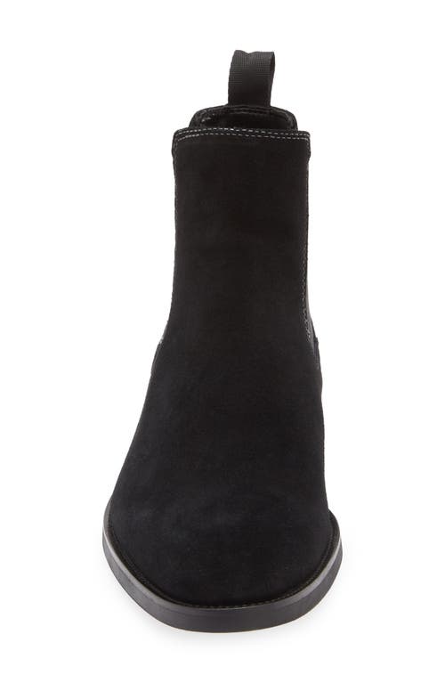 Steve Madden Brompton Chelsea Boot In Black