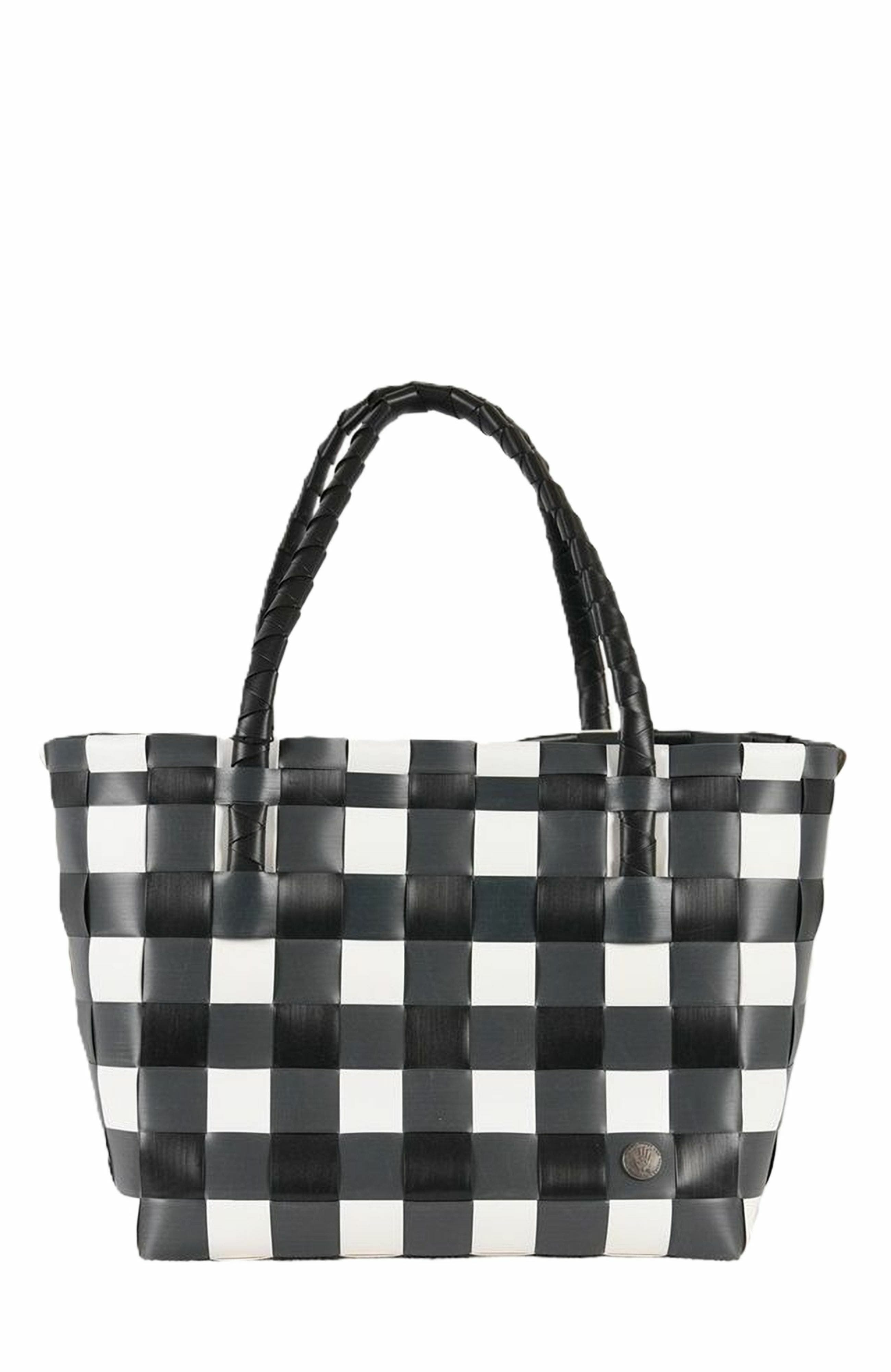 Handed By Paris Recycled Plastic Tote Bag, Alternate, color, Black Mix