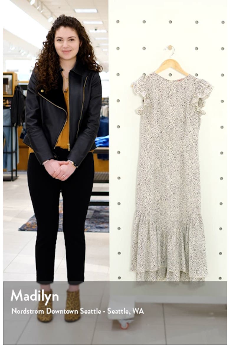 Caggie Ruffle Midi Dress video