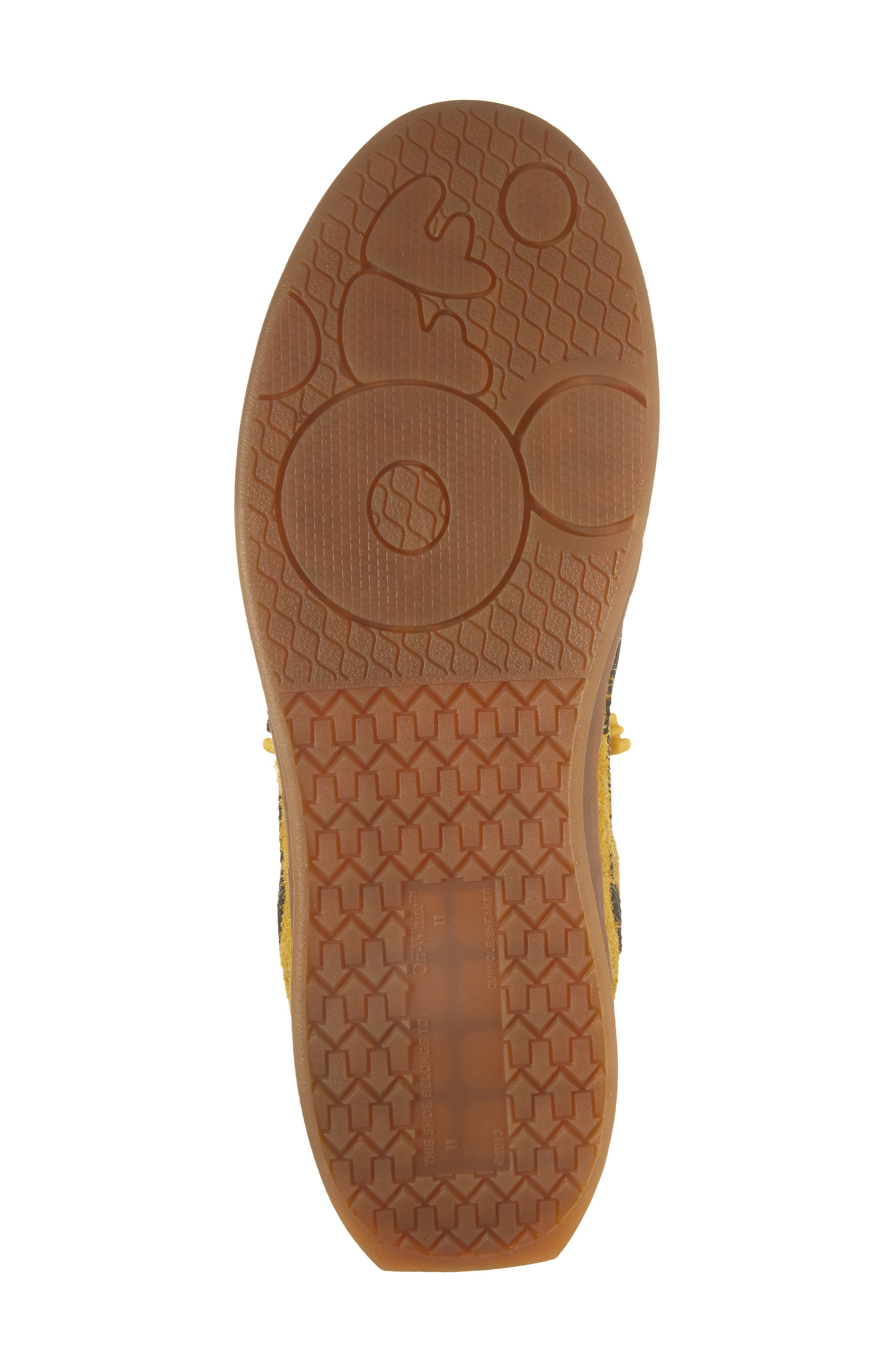 End of Play Sneaker, Alternate, color, YELLOW/ BLACK