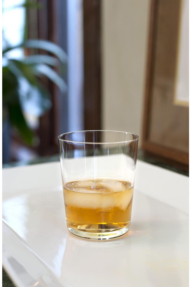 Basic Bar Set of 6 Water Glasses, Alternate, color, CLEAR