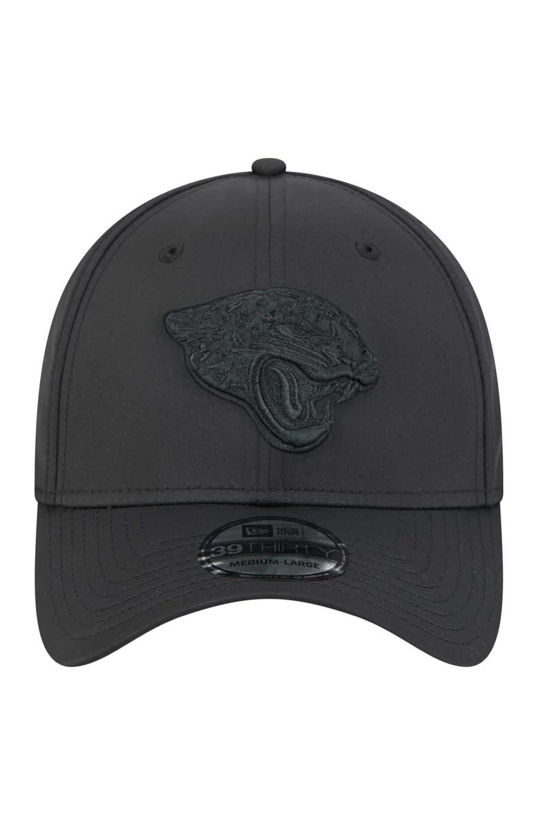 New Era Men's New Era Black Jacksonville Jaguars Hydro 39THIRTY Flex Hat, Alternate, color, Black