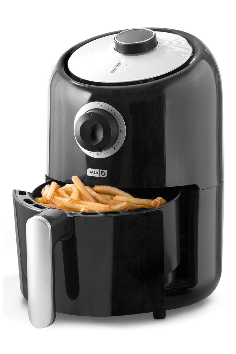 Compact 2-Quart Air Fryer, Main, color, BLACK