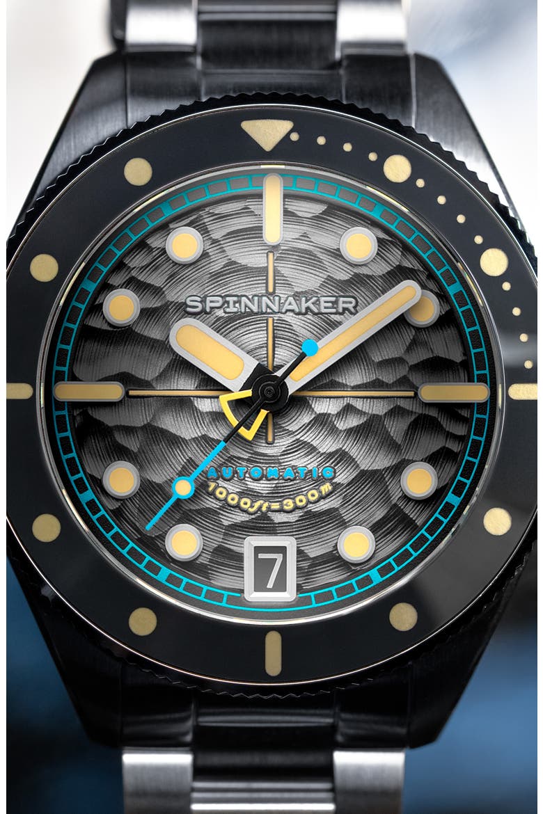 Challenger Automatic Bracelet Watch, 42mm, Alternate, color, GREY