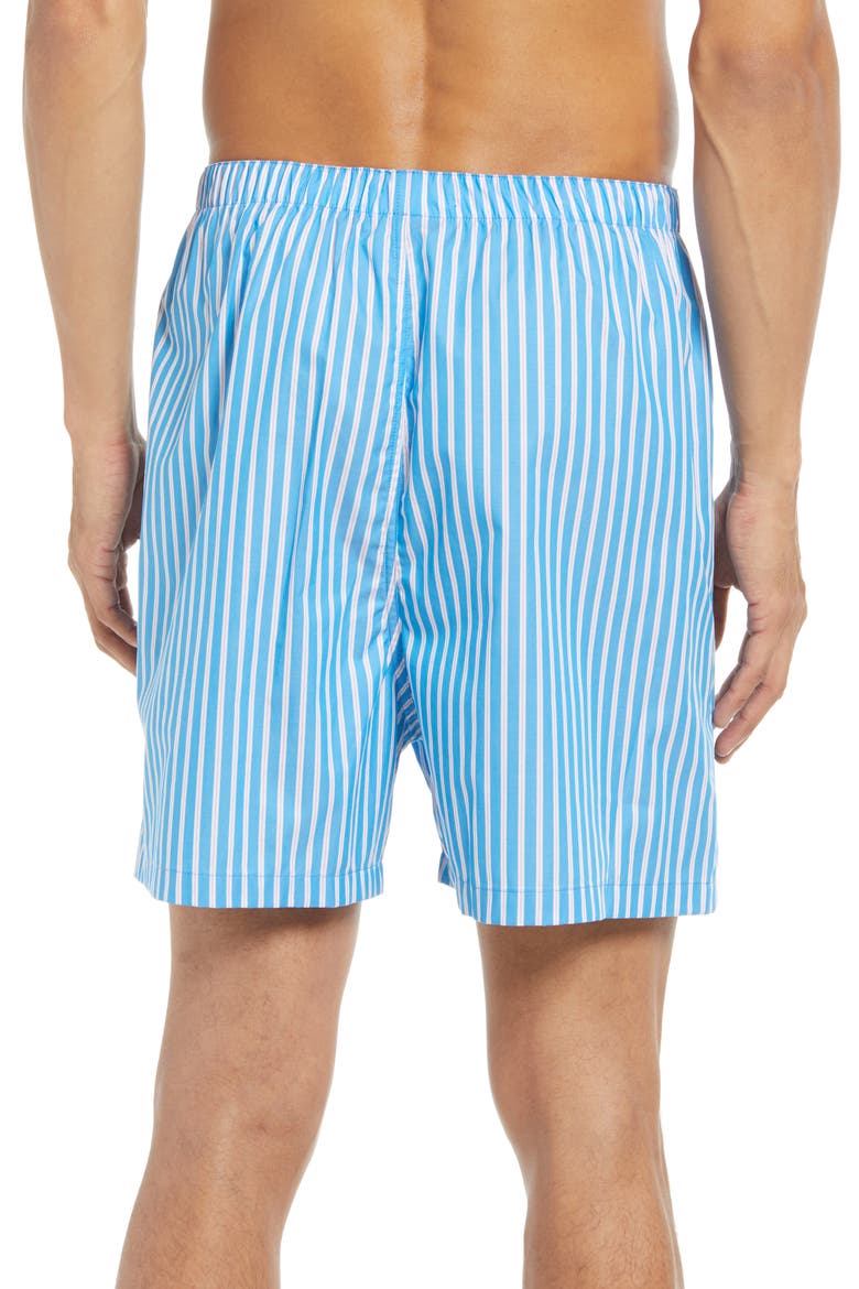 Stripe Boxer Shorts, Alternate, color, BLUE/ WHITE