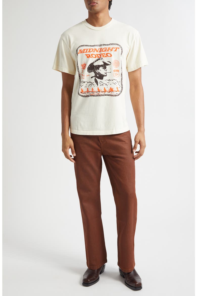 Western Graphic T-Shirt, Alternate, color, CREAM