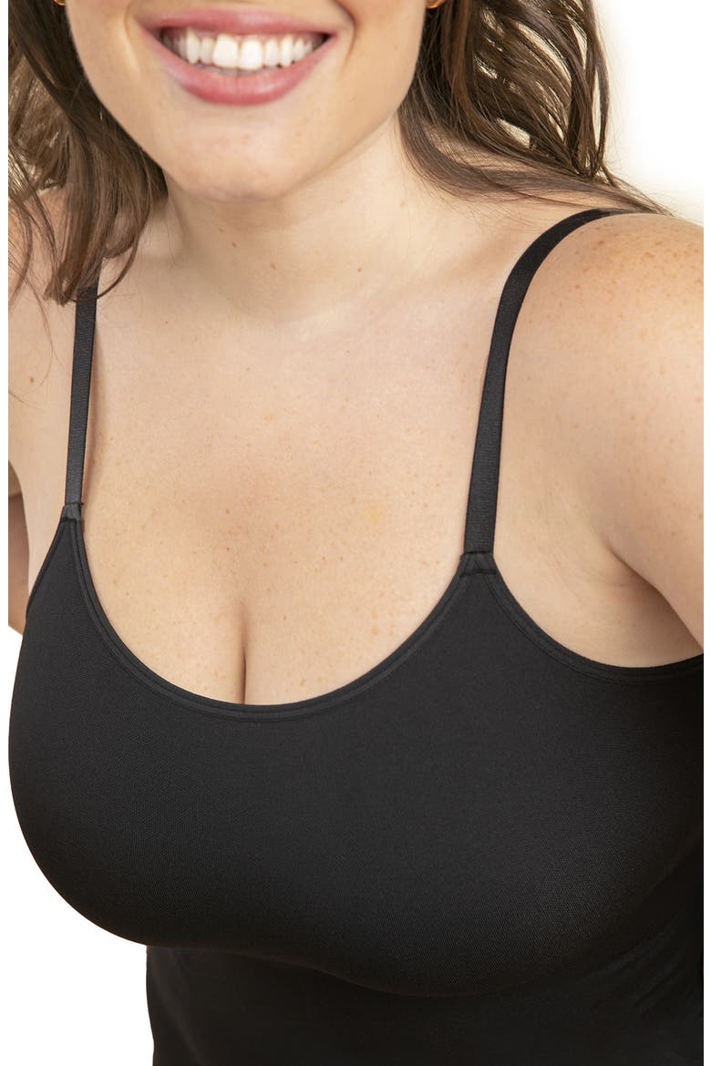 All Day Every Day Scoop Neck Camisole, Alternate, color, BLACK