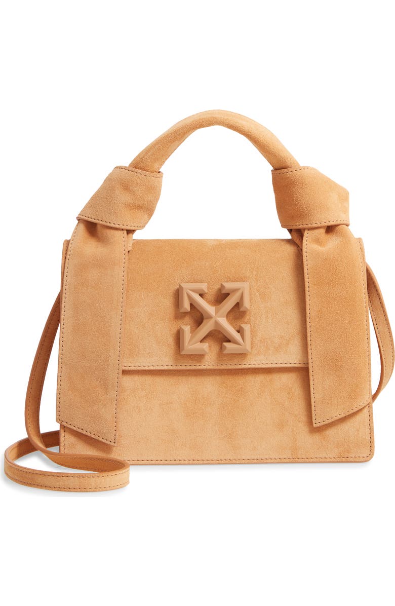 Off-White New Jitney 1.4 Suede Bag, Main, color,