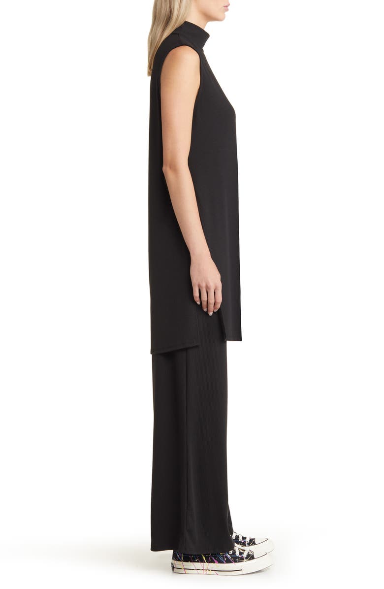 Dressed in Lala Gigi Sleeveless Top & Wide Leg Pants Set, Alternate, color, Black