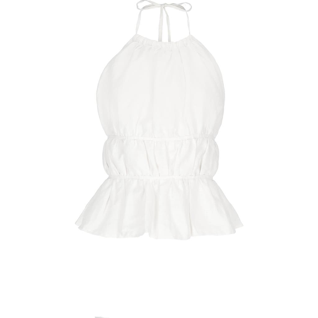 Prime Of Lime Isabella Top In White