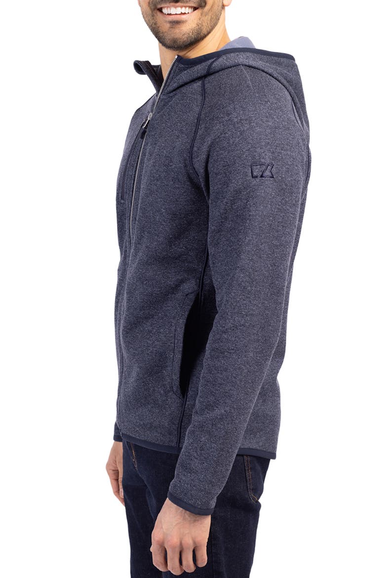 Mainsail Full Zip Hooded Jacket, Alternate, color, LIBERTY NAVY HEATHER