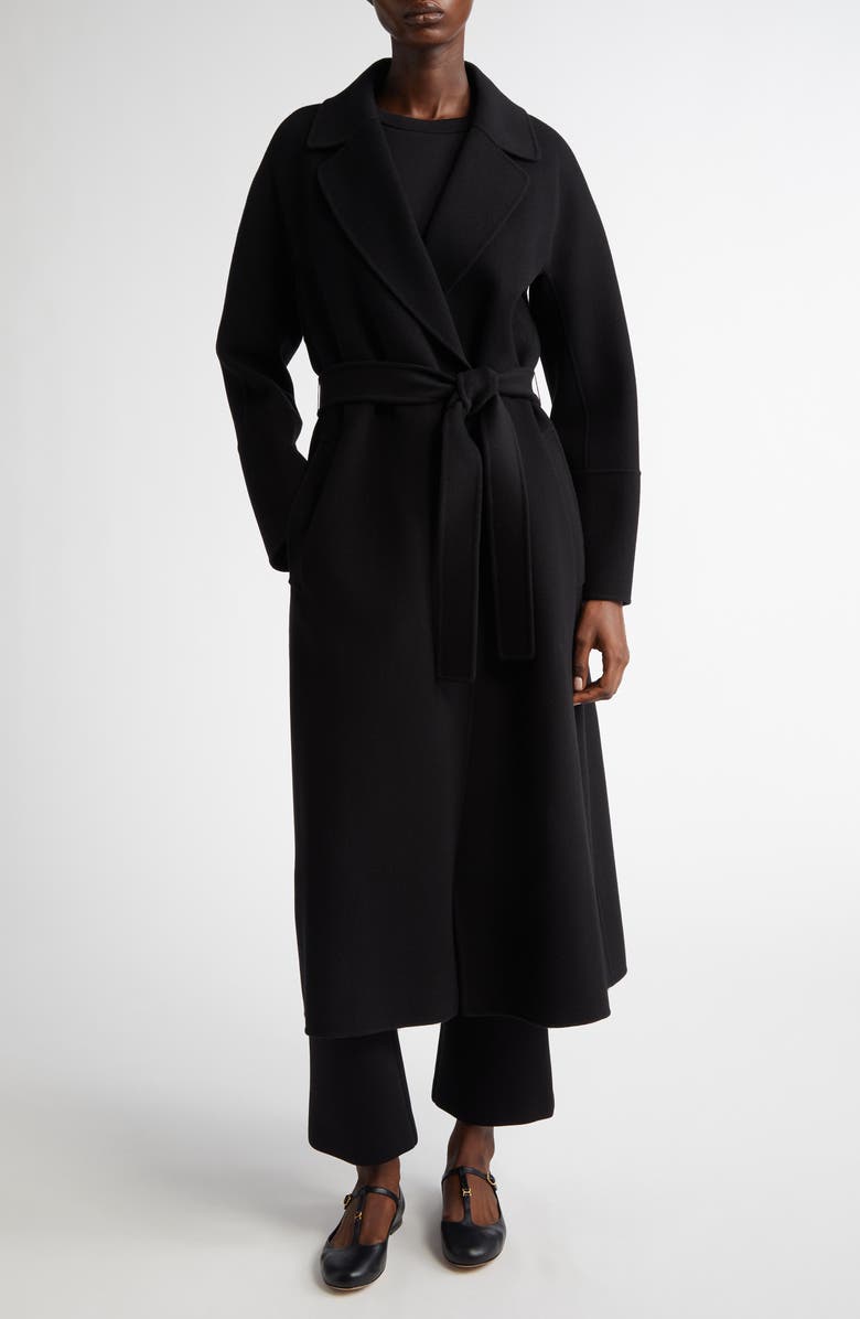 Max Mara Elisa Virgin Wool Belted Coat, Main, color, 