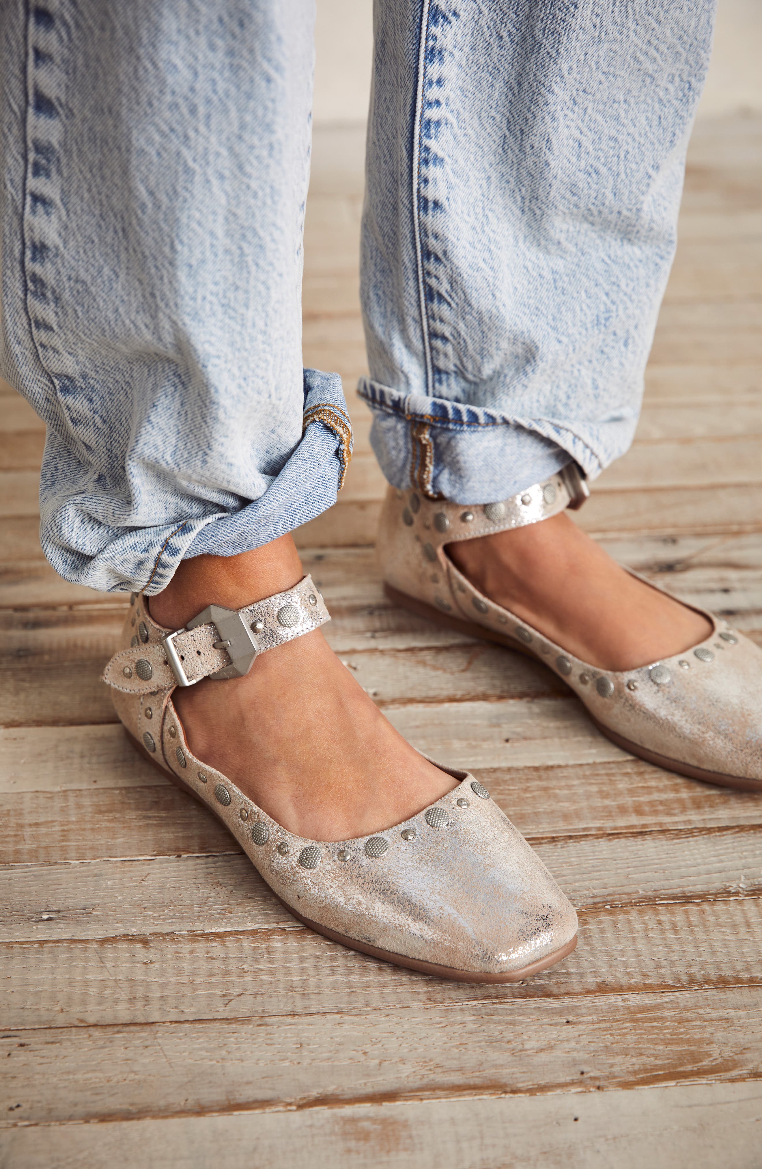 Mystic Mary Jane Flats, Alternate, color, CHAMPAGNE
