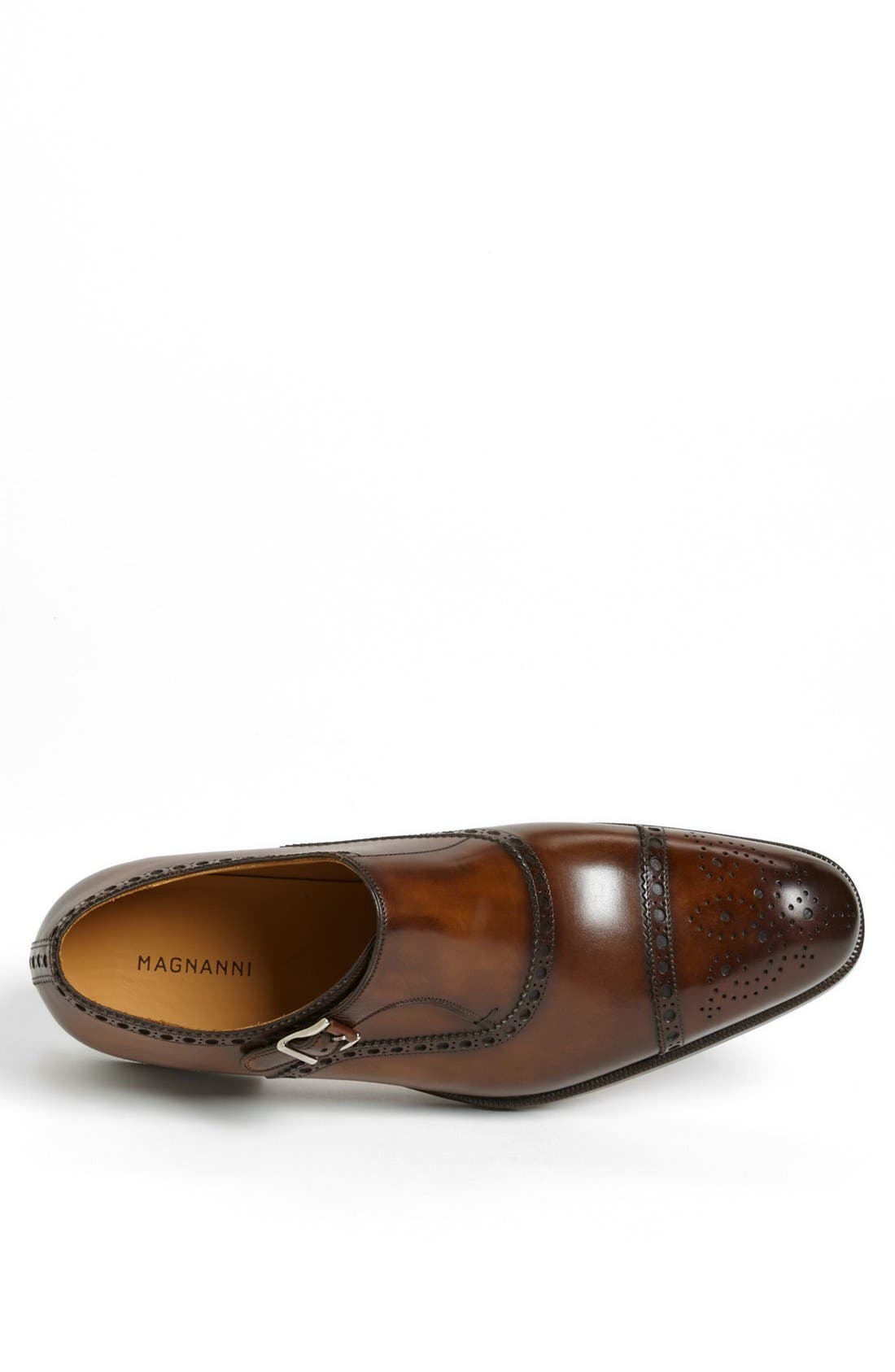 'Loja' Monkstrap Slip-On, Alternate, color, TABACCO