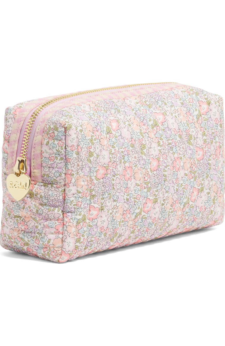 Stoney Clover Lane x Liberty Small Quilted Cotton Pouch, Alternate, color, Michelle
