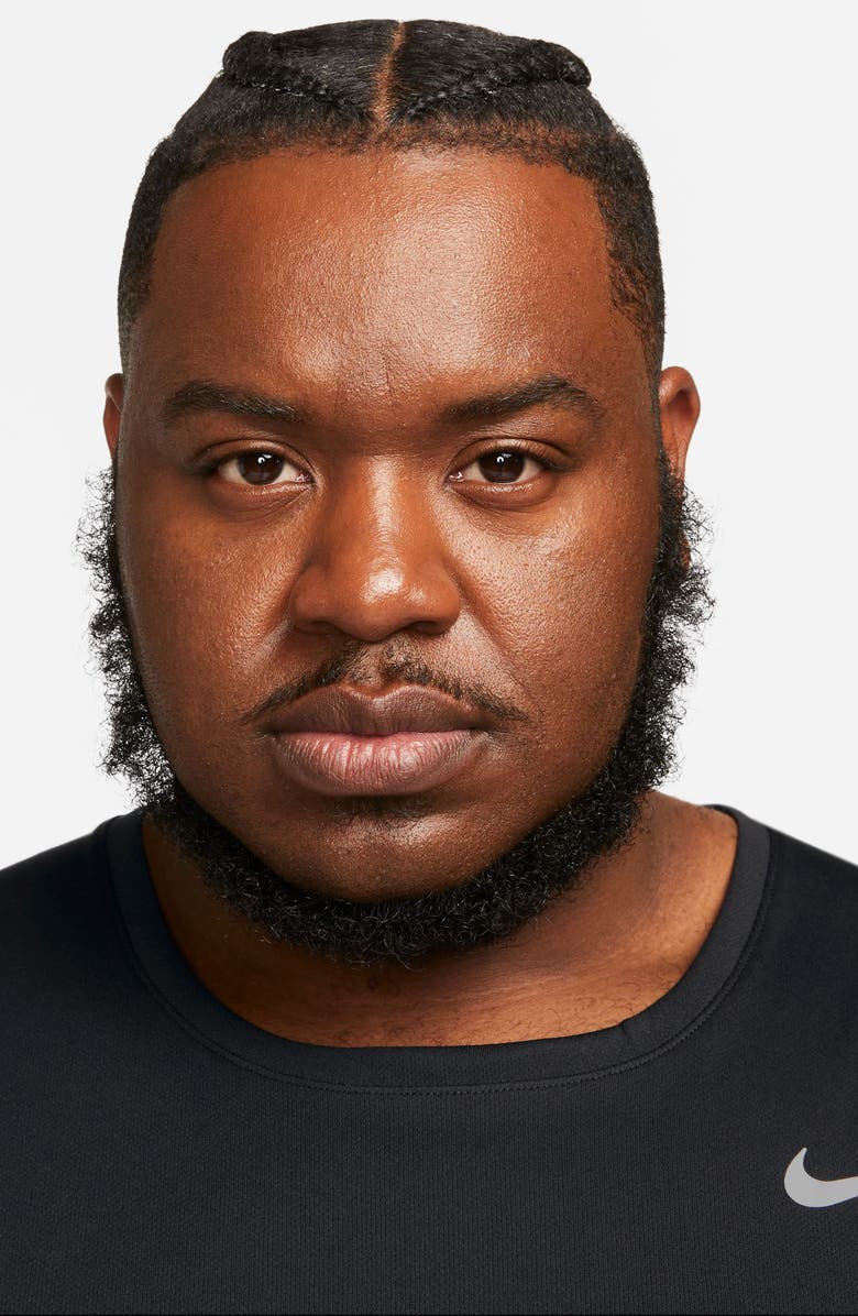 Nike Dri-FIT Running Tank, Alternate, color, Black/ Reflective Silver