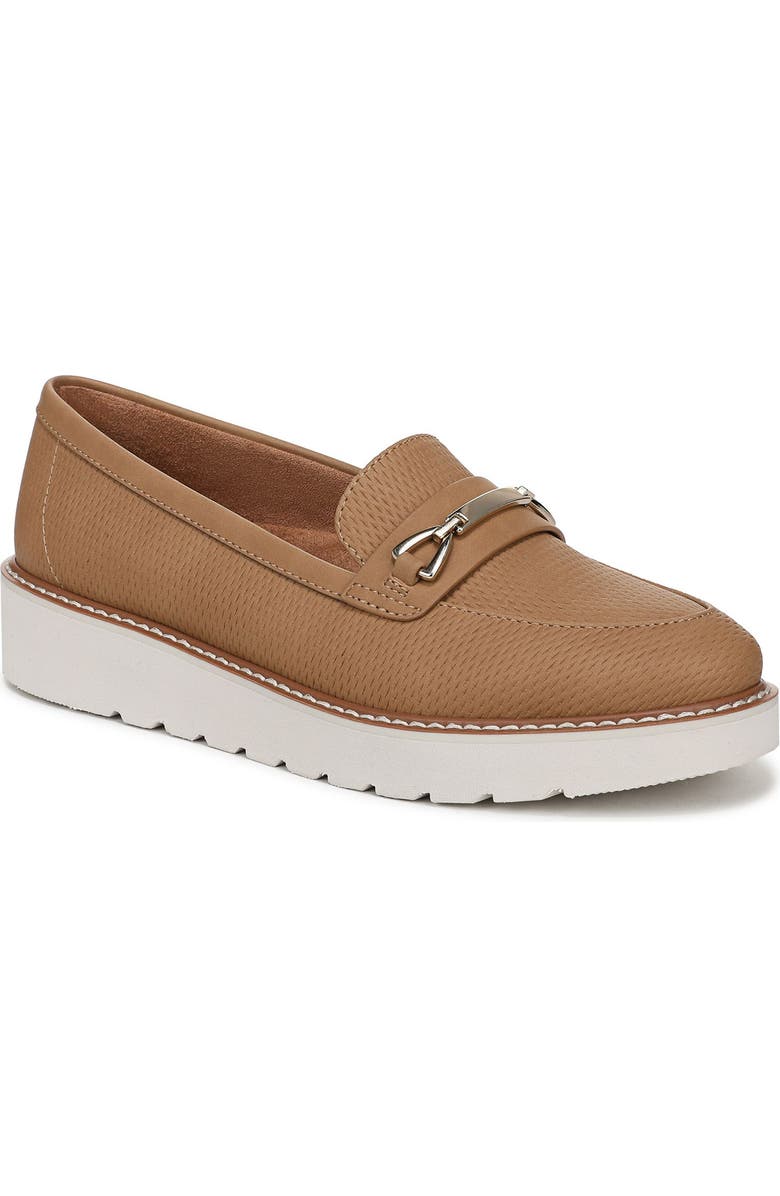 Naturalizer Elin Bit Loafer, Main, color, Oat Beige Fabric