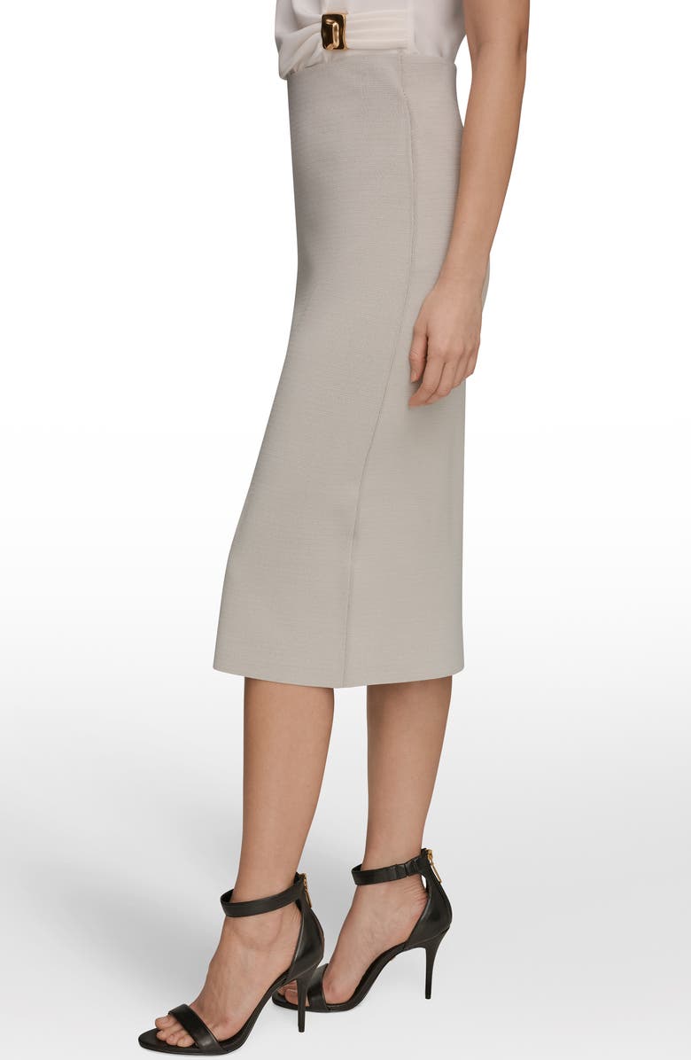 Donna Karan New York Sweater Pencil Skirt, Alternate, color, Tuscan Grey