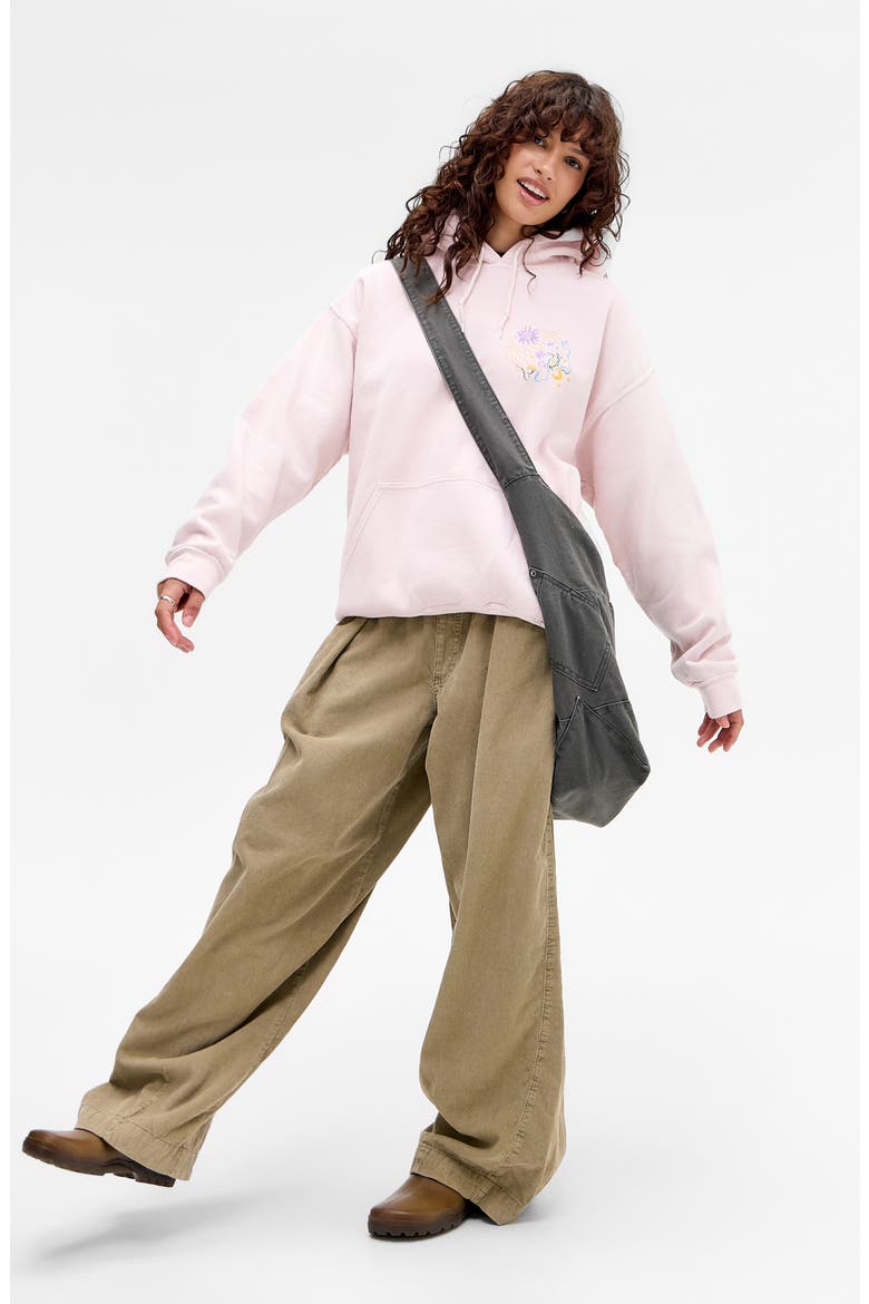 Celestial Graphic Hoodie, Alternate, color, PINK