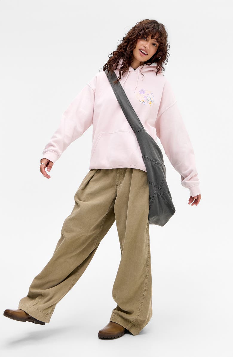 BDG Urban Outfitters Celestial Graphic Hoodie, Alternate, color, Pink