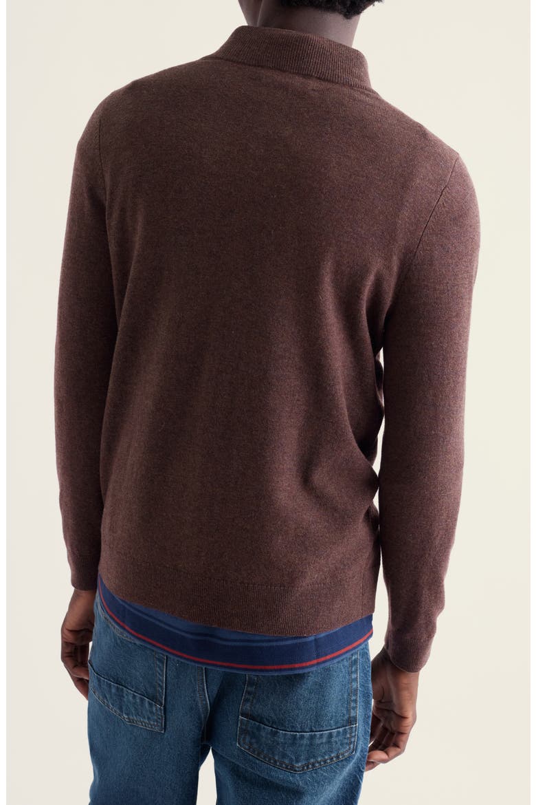 Prow Quarter Zip Jumper, Alternate, color, TIMBER