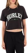 Hurley Surf Hooky Boxy Cropped Graphic Tee