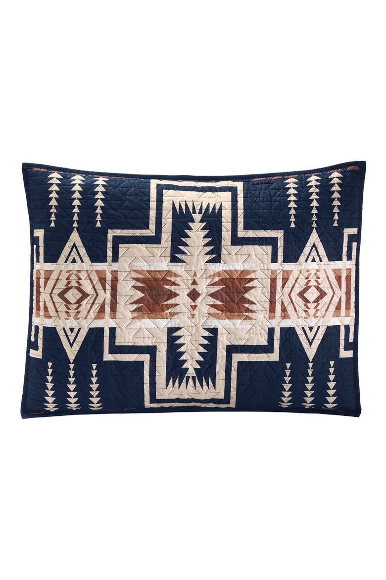 Harding Coverlet & Sham Set, Alternate, color, NAVY MULTI
