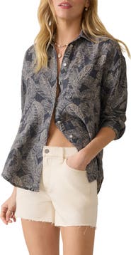 Faherty Palma Linen Shirt