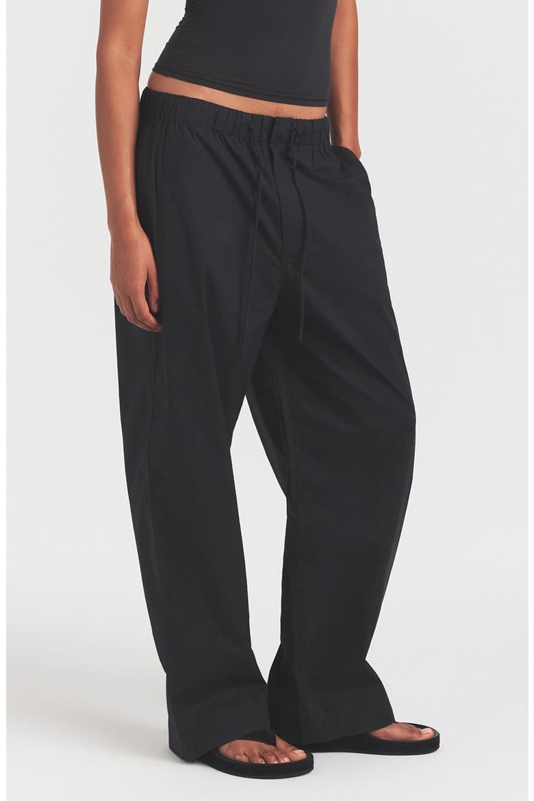 Oversize Straight Leg Pants, Alternate, color, ONYX