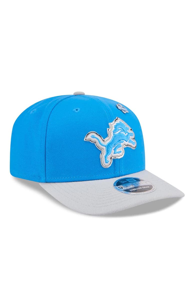 New Era Men's New Era  Blue/Silver Detroit Lions 2026 NFL Draft 9SEVENTY Adjustable Hat, Alternate, color, Blue