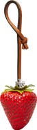 Tory Burch Strawberry Leather Bag Charm