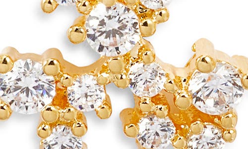 NORDSTROM NORDSTROM SET OF TWO DAINTY CUBIC ZIRCONIA STUD EARRINGS