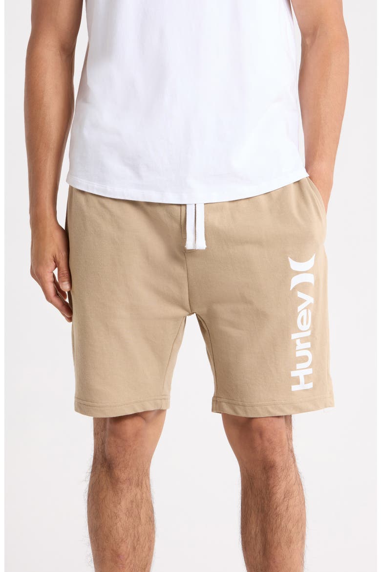 Hangtag Lounge Shorts, Main, color, KHAKI