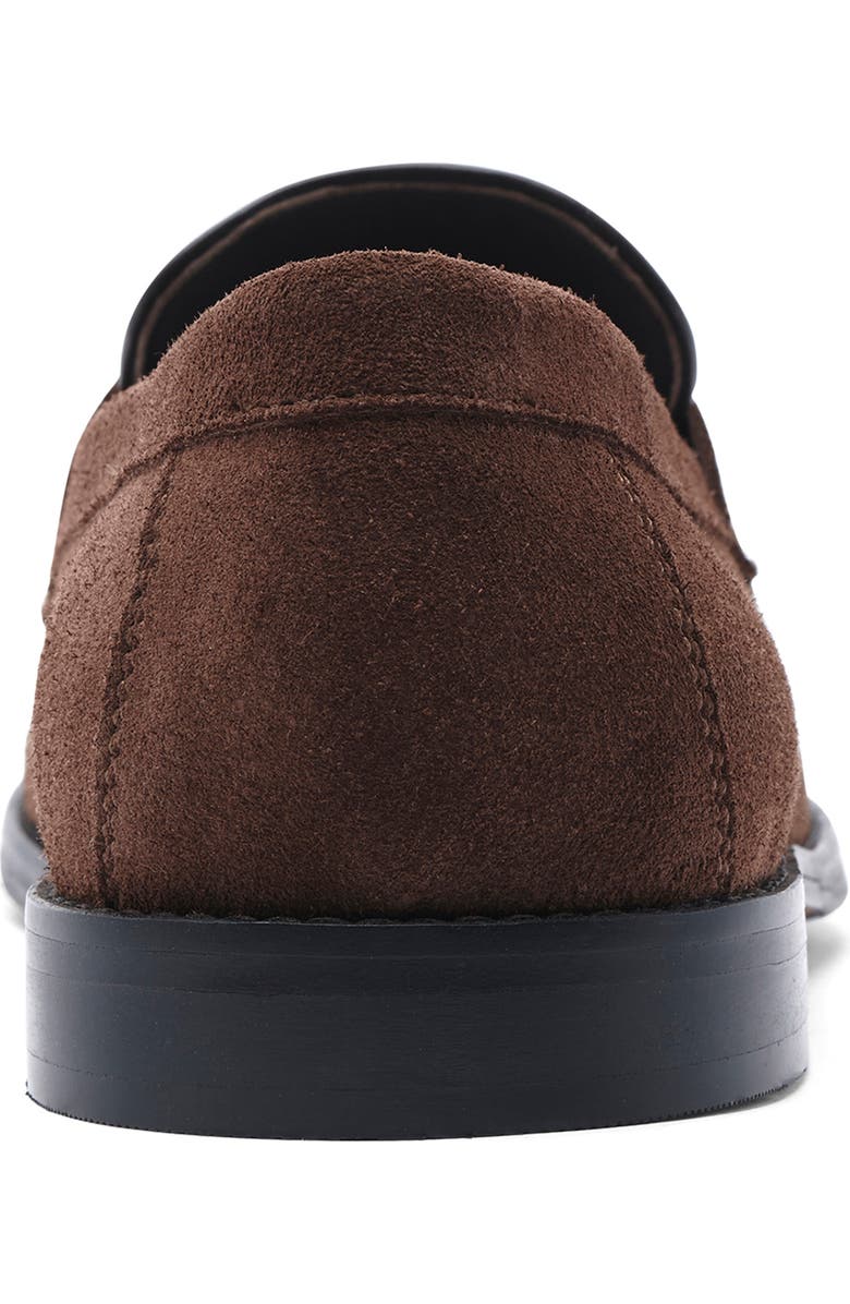 Anthony Veer Sherman Penny Loafer, Alternate, color, Honey Brown