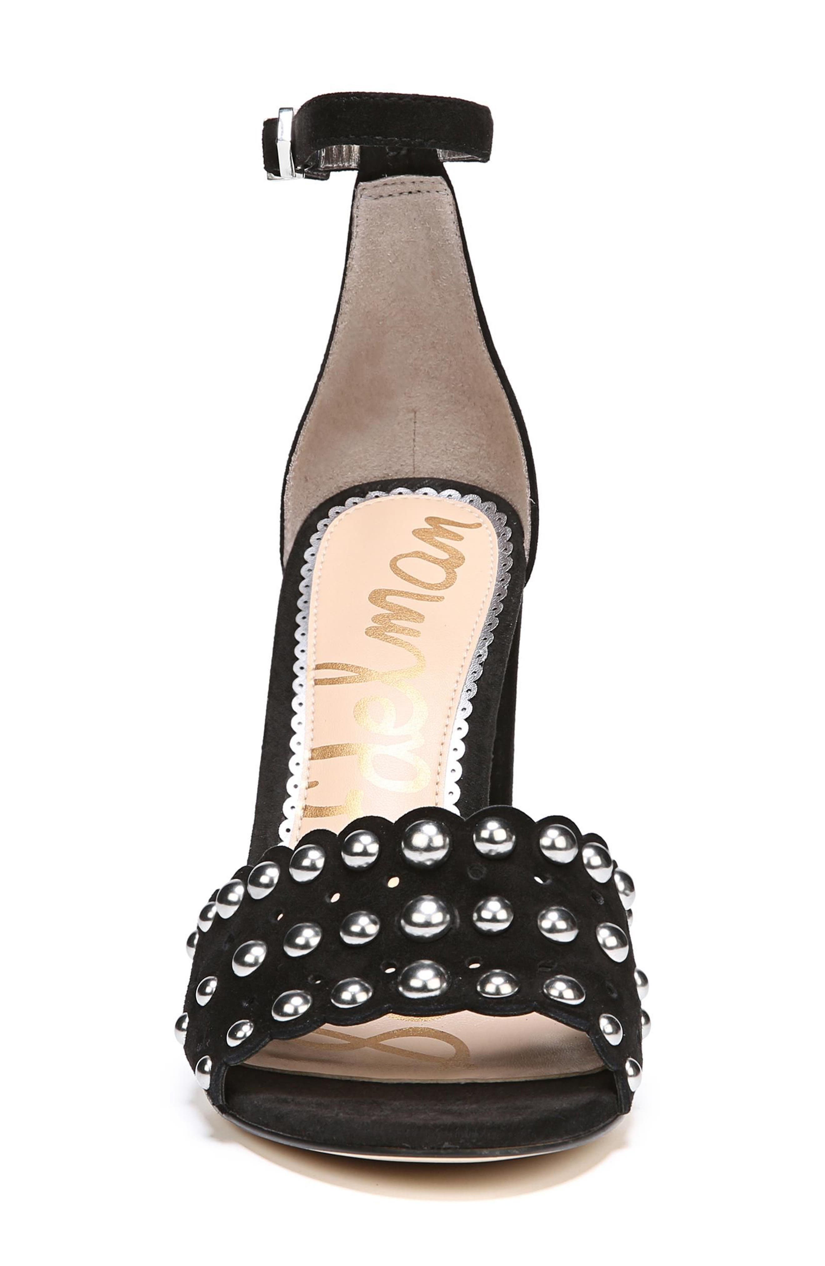 Sam Edelman Yaria Studded Block Heel Sandal, Alternate, color, 