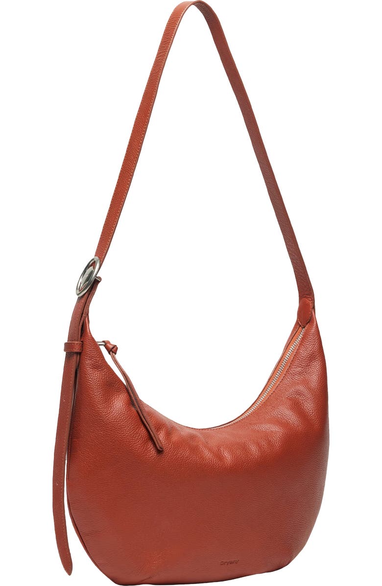 Oryany Crescent Leather Shoulder Bag, Alternate, color,