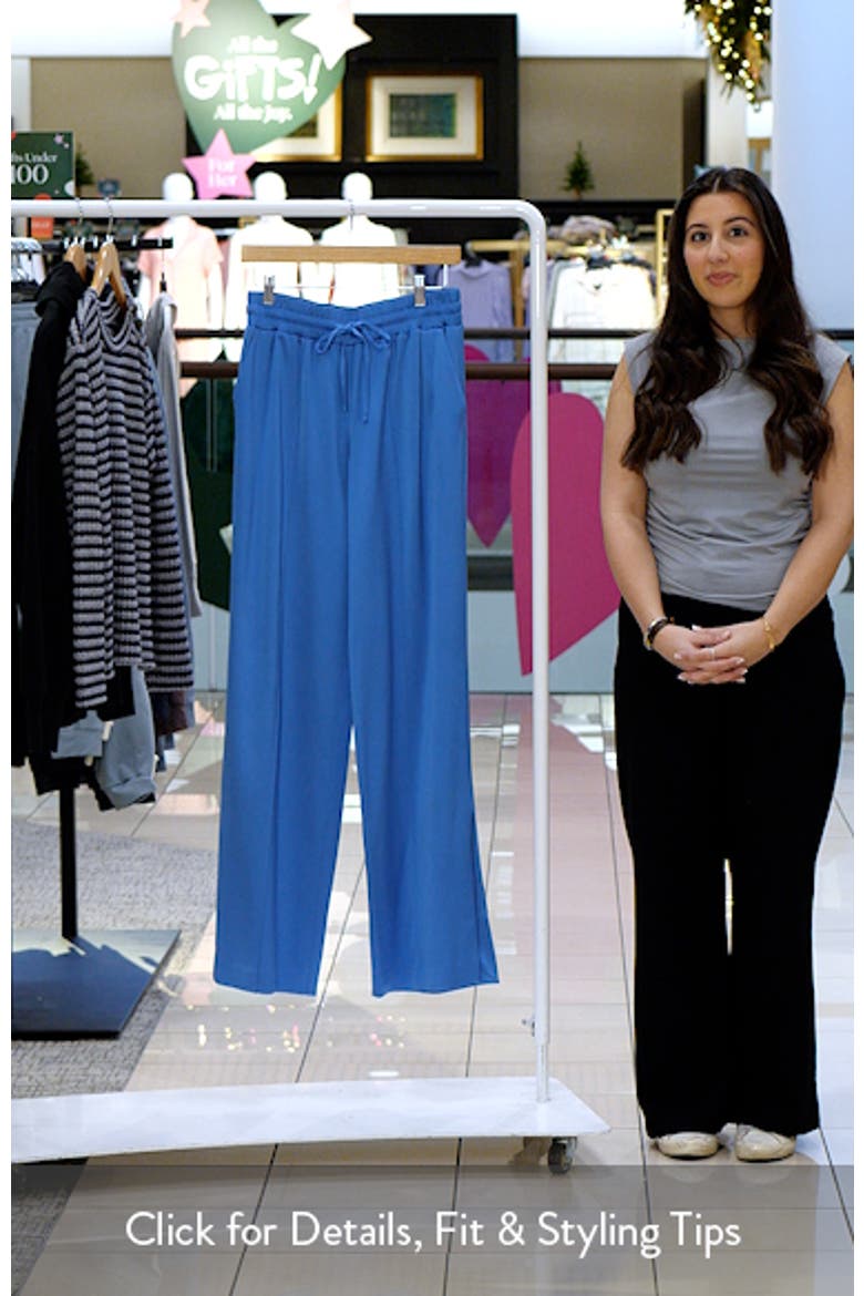 Damoni Wide Leg Satin Pants video