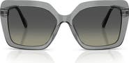 Swarovski 57mm Butterfly Sunglasses