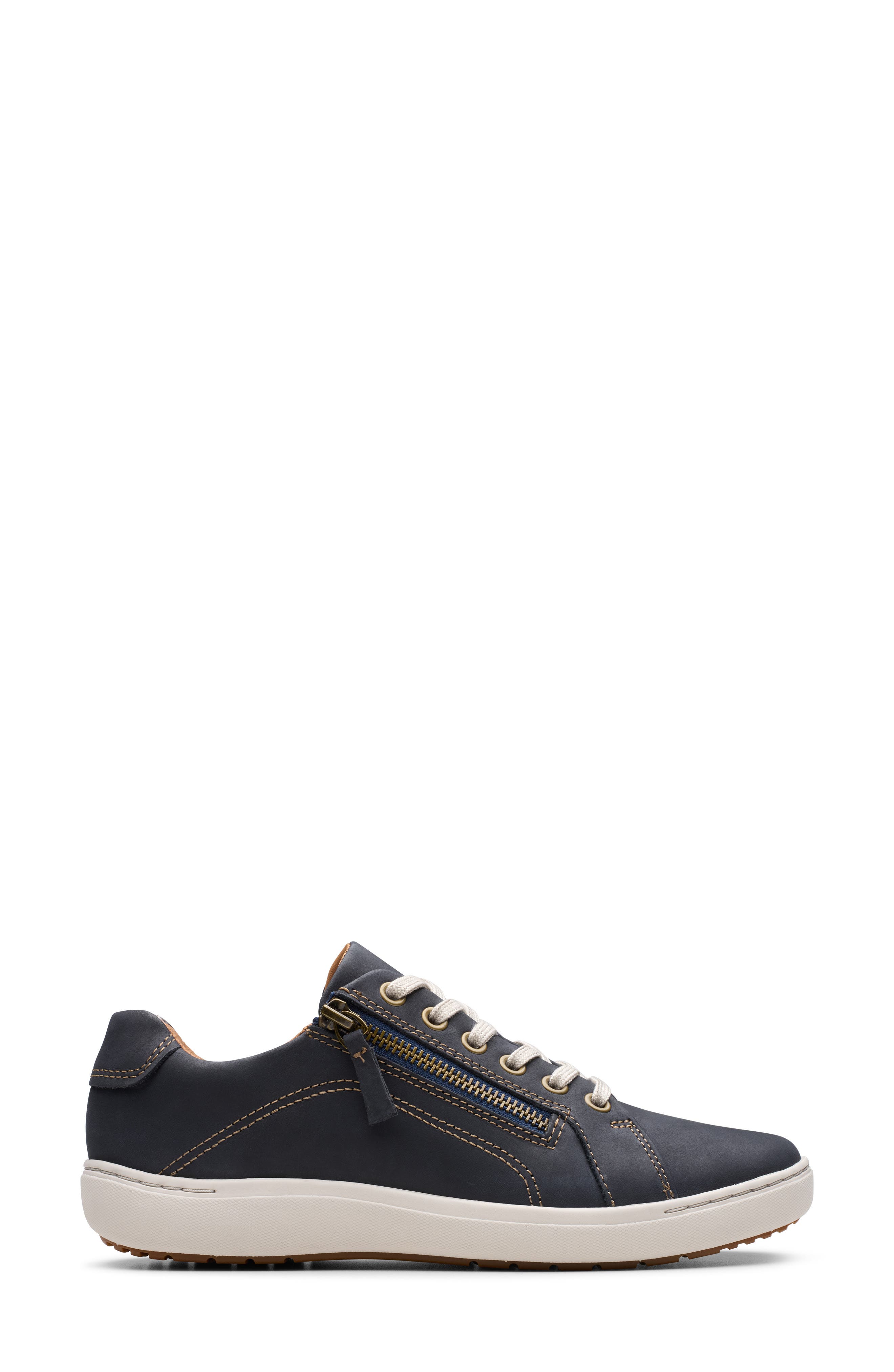 Nalle Lace-Up Sneaker, Alternate, color, NAVY NUBUCK