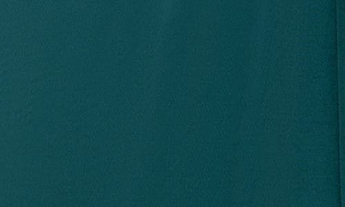 Betsy & Adam Sequin & Lace Bodice A-line Dress In Green
