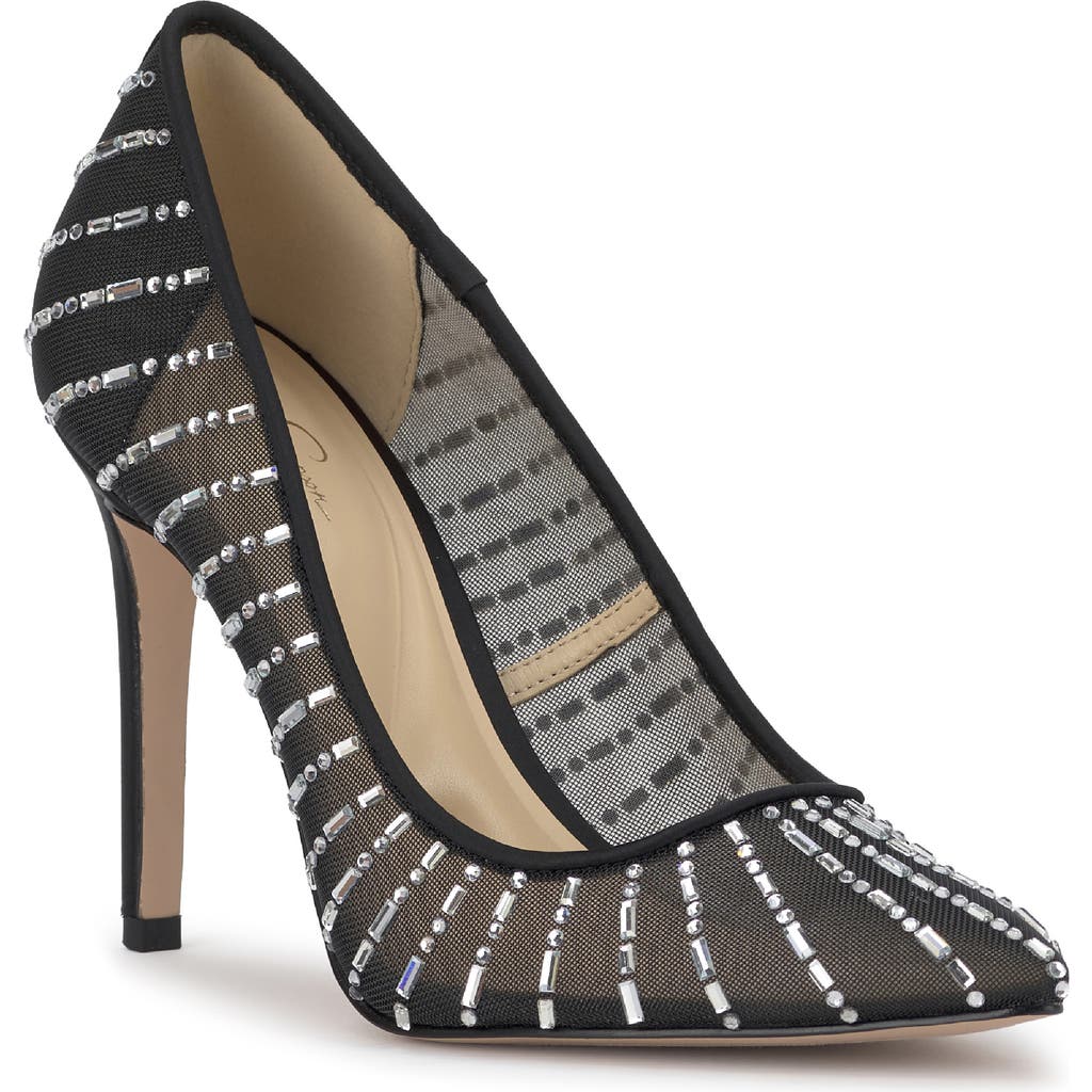 Jessica Simpson Piviano Pointed Toe Pump In Black