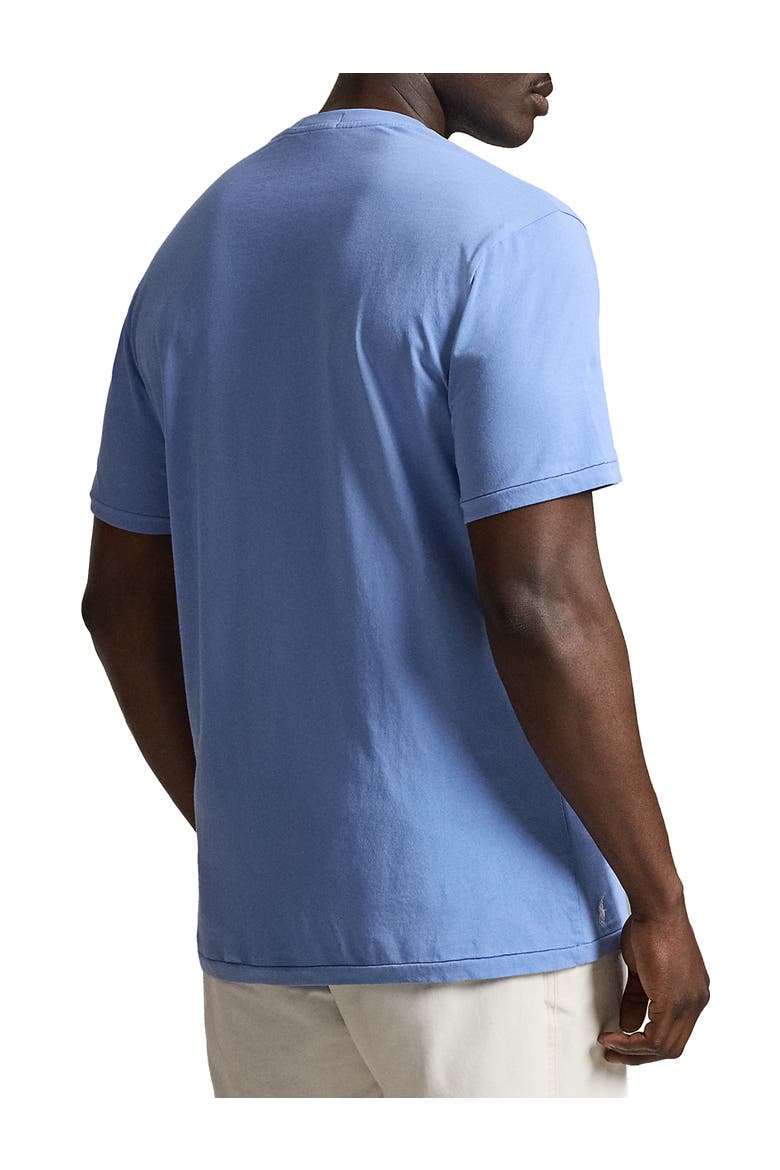 Big & Tall Woven Graphic Tee, Alternate, color, BRISTOL BLUE