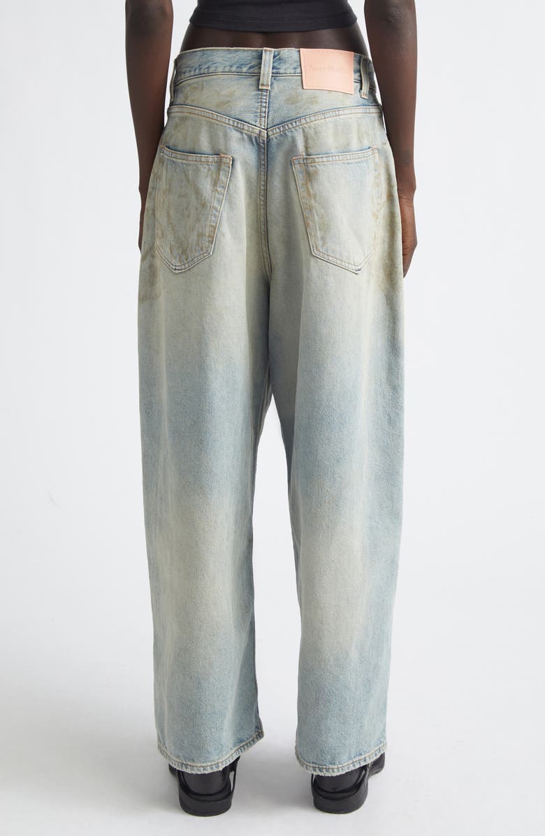 Acne Studios 2023 Loose Fit Baggy Wide Leg Jeans, Alternate, color, 