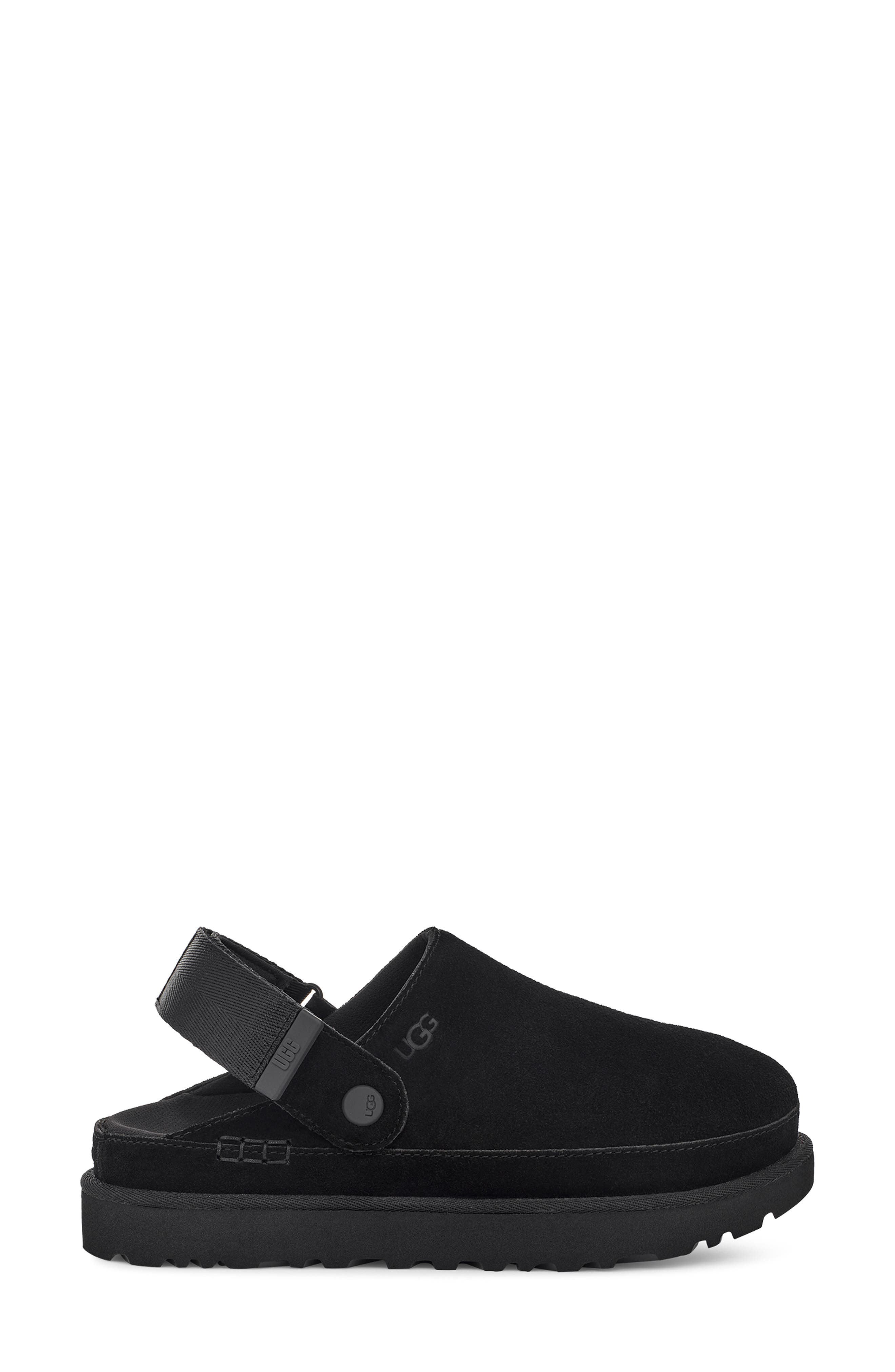 UGG<sup>®</sup> Goldenstar Clog, Alternate, color, Black