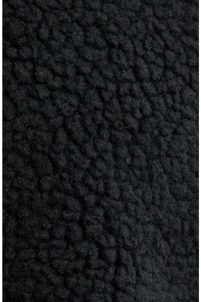 Women's Vardag Pile Fleece Zip Jacket, Alternate, color, BLACK