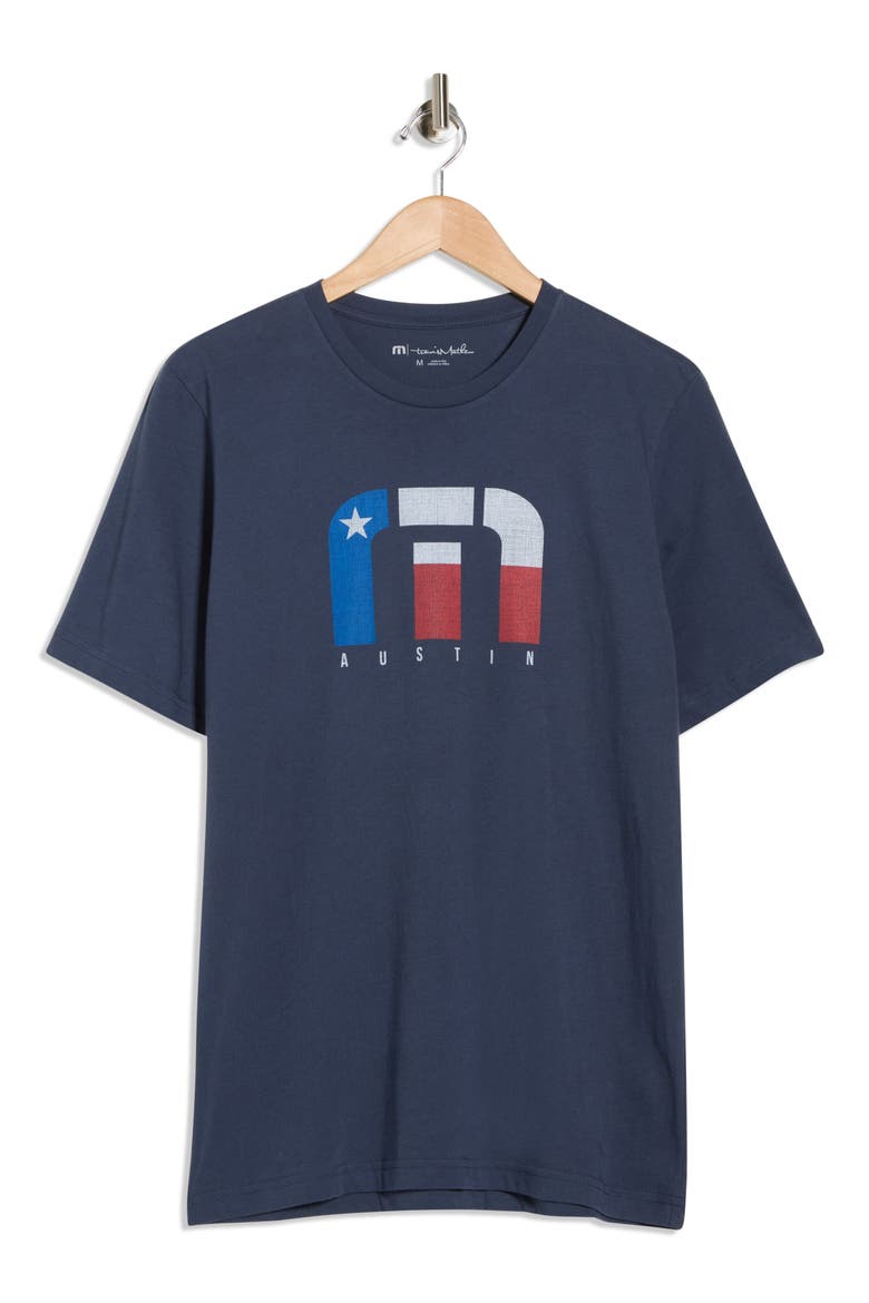 Austin Live Music Cotton Graphic T-Shirt, Alternate, color, MOOD INDIGO