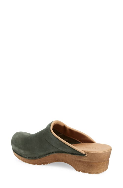 Sanita Ellis Leather Clog In Brown