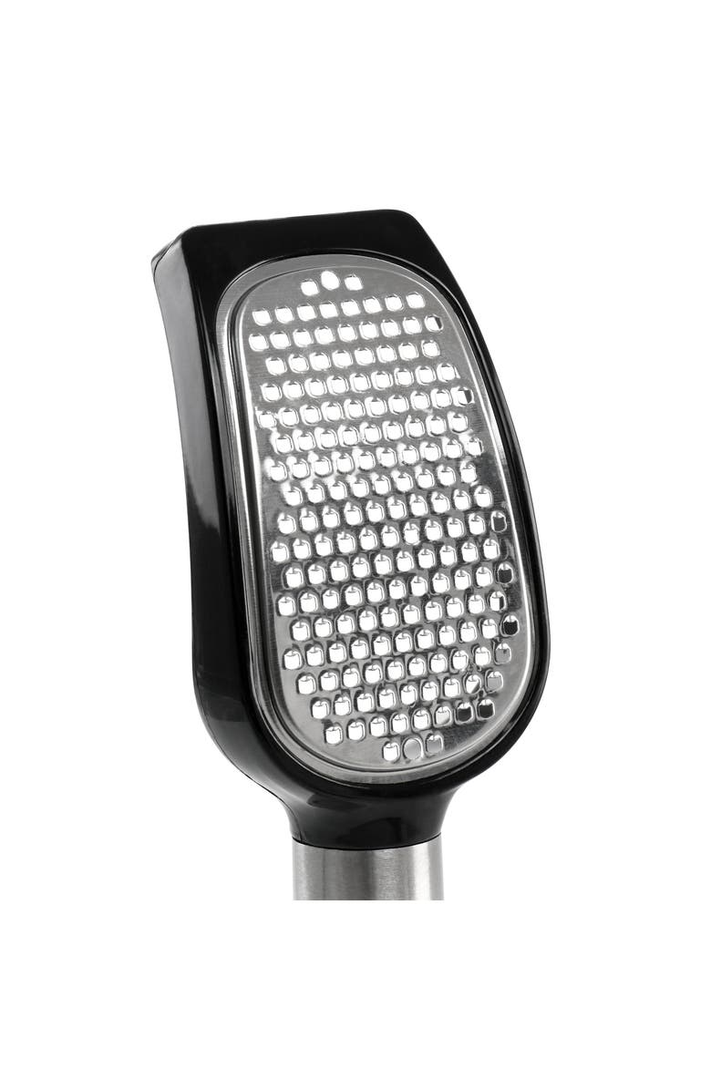 OSTER Baldwyn Stainless Steel and Plastic Handheld Kitchen Grater, Alternate, color, Silver